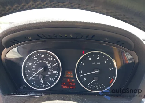 2007 BMW X5 3.0Si z USA, uszkodzony, nr VIN 5UXFE43527LY81494